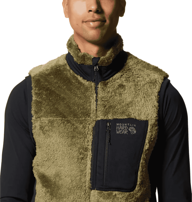 Mountain Hardwear MEN\'S POLARTEC® HIGH LOFT® VEST Combat Green